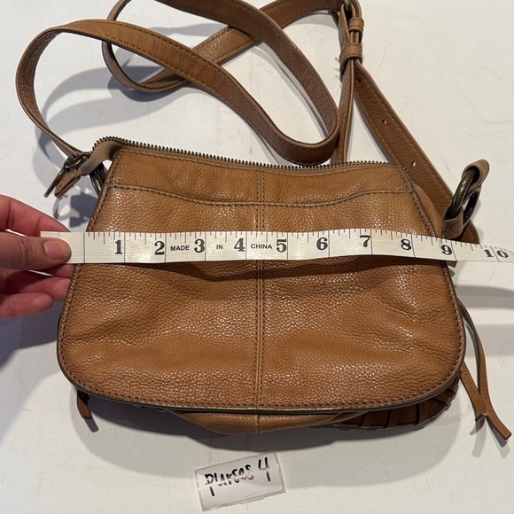 Frye Tan Leather Crossbody Bag - Picture 3 of 5